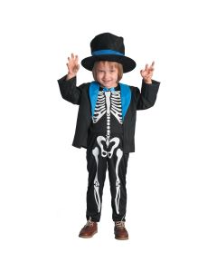 Halloween costumes for male, "Skeleton", 92-104 cm, black