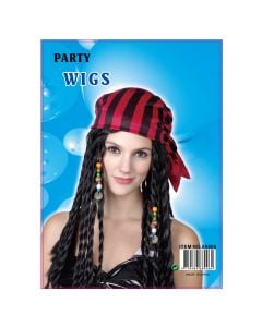 One toner long hair hag wig, grey