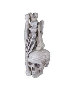 Bag of bone, plastic, 53x20x14 cm, white