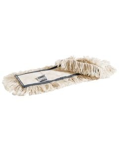 Mop holder, "Perfetto factory", cotton-polyester, 60 cm, white, 1 piece