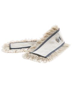 Mop holder, "Perfetto factory", cotton-polyester, 80 cm, white, 1 piece