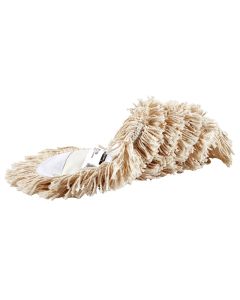 Cleaning mop, "perfetto factory",cotton-polyester, 60 cm, white, 1 piece