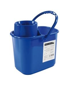 Cleaning bucket, "Bludimona", polypropilen, 15lt, 38x28xh18 cm, blue, 1 piece