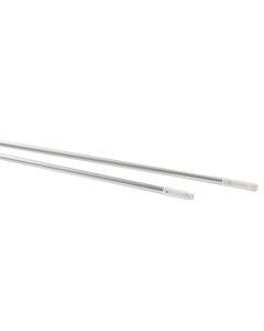 Cleaning broomstick,"Perfetto factory", metalic, 2 cm, 130 cm, silver, 1 piece