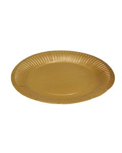 Plate, "Happy party", for birthday, cardboard, 18 cm, white, 6 pcs