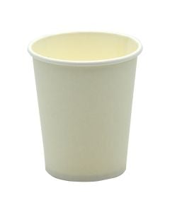 Cup, "Happy party", for birthday, cardboard, 220 ml, silver, 6 pcs