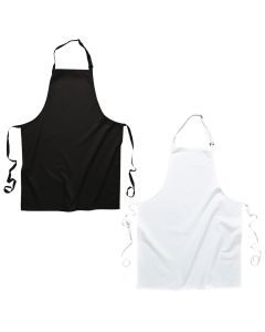 Apron chef, "Texpel", 65% popyester, 30 % cotton,,195 gr, 72x95 cm, black
