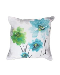 Decorative pillow, 100% polyester-fibre, white, 40x40 cm