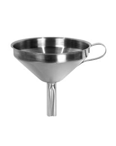 Funnel, Size: D.12 cm, Color: Stainless Steel, Material: Metallic