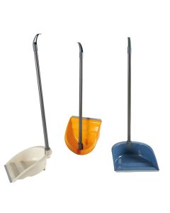 Dustpan Cleaner, "Perfetto",  with handle, plastic, assorted