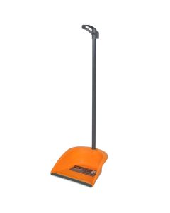 Dustpan Cleaner, "Perfetto", with handle, plastic, assorted, 72x23 cm, 1 piece