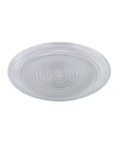 Generation flat plate (Pack 6), Size: D.15cm, Color: Clear, Material: Glass