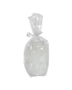 Candle, paraffin, white, Dia 7xH10 cm