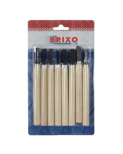 SGORBI E X LEGNO BRIXO SET 8 PZ.MINI