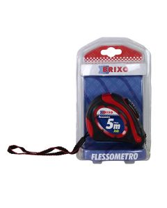 Meter Tape, BRIXO, steel/rubber, 5 mx19 mm