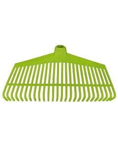 Garden rake, plastic, 26 teeth, 43 cm