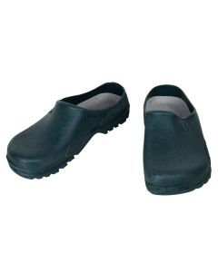 Slippers for garden, PVC, green, nr 36