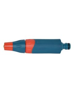 Garden spray gun, adjustable straight nozzle, plastic