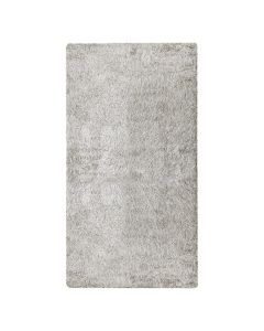 Shaggy Rug, Size: 80x150 cm Color: Beige, Material: 100% Poliester