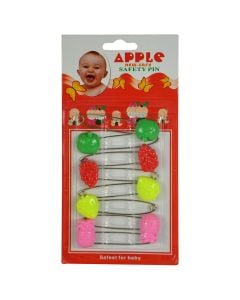 Clips, plastic+Iron, 6 cm, mixed, 1 piece