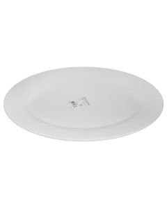 Oval platters, Size: 35 cm Color: White, Material: Porcelain
