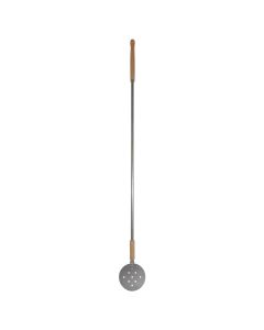 Pizza turner,"Forno", with wood handle, stainless steel, silver, 176 gr, 170x18x5 cm, 1 piece