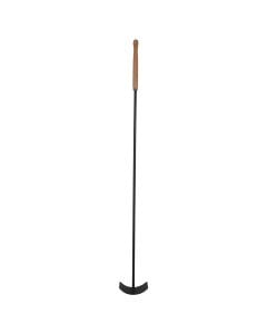 Food turner,"Forno", with wood handle, stainless steel, black, 170x19 cm, 1 piece