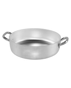 Caserole, Size: 32 x 10,5cm, Color: Silver, Material: Aluminum, Brand: Agnelli