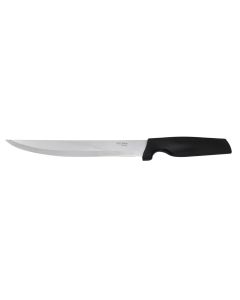 Kitchen knife, Size: 20 cm, Color: Black, Material: Stainless steel