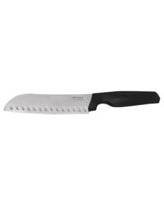 Kitchen knife, Size: 15 cm, Color: Black, Material: Stainless steel