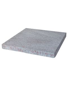 Plinth per umbrella. Material: concrete. Size: 48x48 cm H4.5cm