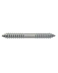 Joint screws for wooden rods, Size: 6x60mm, Color: Silver, Material: Metalic
