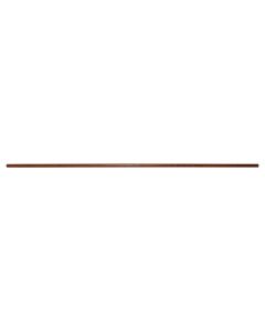 Curtain rod, size: Dia.11x80mm, Color: Teak, Material: Wooden