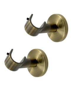 Celing suport for metalic rod, Size: Dia.20mm, Color: Bronzi, Material: Metalic