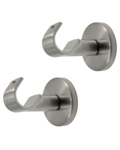 Celing suport for metalic rod, Size: Dia.20mm, Color: Nikel, Material: Metalic