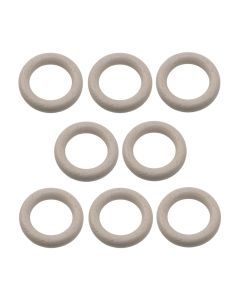 Rings for wooden curtain rod, Size:Dia.32x48mm, Color: Bleached ash, Material: Wooden