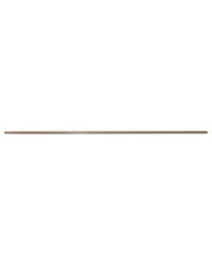 Curtain rod, size: Dia.23mm x 1.6m, Color: Natural, Material: Wooden
