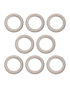 Rings for wooden curtain rod, Size:Dia.38x56mm, Color: Bleached ash, Material: Wooden