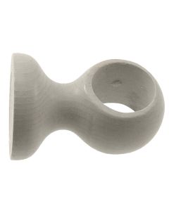 Celing suport for wooden rod, Size: Dia.28mm, Color: Bleached ash, Materiali: Dru