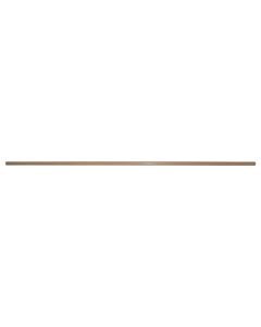 Curtain rod, size: Dia.35mm x 2.4m, Color: Natural, Material: Wooden