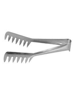 Spaghetti tong, Size: 20.2 cm, Color: Silver, Material: Inox