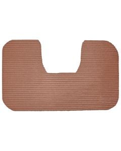 Toilet runner, Size: 65x40 cm,Color: Brown, Material: PVC