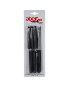 Rost steak knife, Size: 23 cm, Color: Black, Material: Inox+Plastic