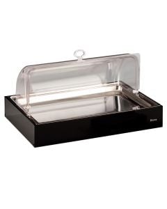 Food container, Black / Transparent,