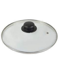 Lid, Size: D.30 cm, Color: Clear, Material: Glass