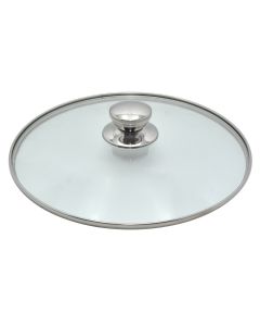 Glass lid, Dia 28cm, Transparent,  Glass