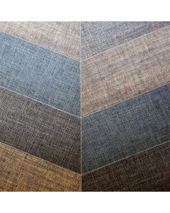 Linoleum, Tessuto damask, PVC, gray, 4 m x 2.5 mm