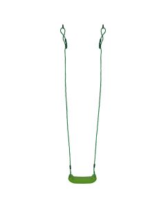 Kid swing, Size: 38x16 cm, Color: Green, Material: Polypropylene+Polyethylene