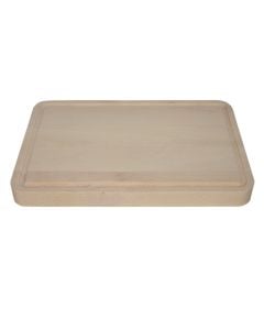 Cutting board, Size: 40x25x3 cm, Color: Natural, Material: Wood