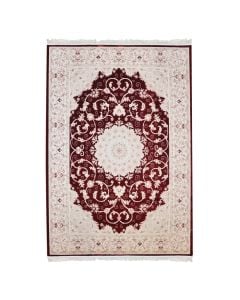 Carpet Mirada, acrylic, red-white, 200x300 cm
